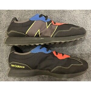 New Balance 327 Boys Grade School Shoes GS327BC1 SZ 5.5M Black/multicolor